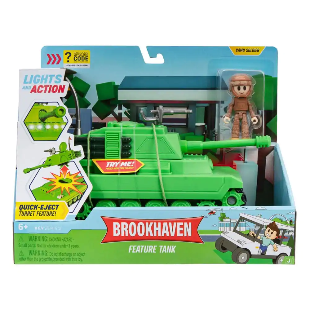 Dev Series Vehicle with Figure Brookhaven: Tank Wave 2 product photo