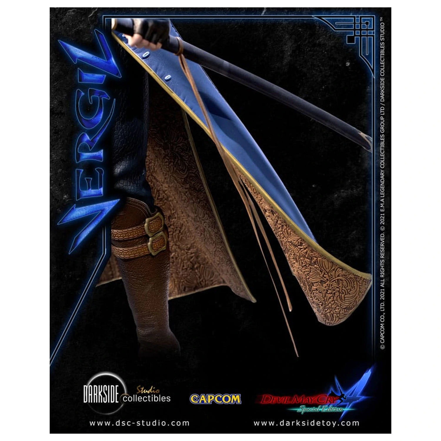 Devil May Cry 4 Premium Statue 1/4 Vergil 51 cm product photo