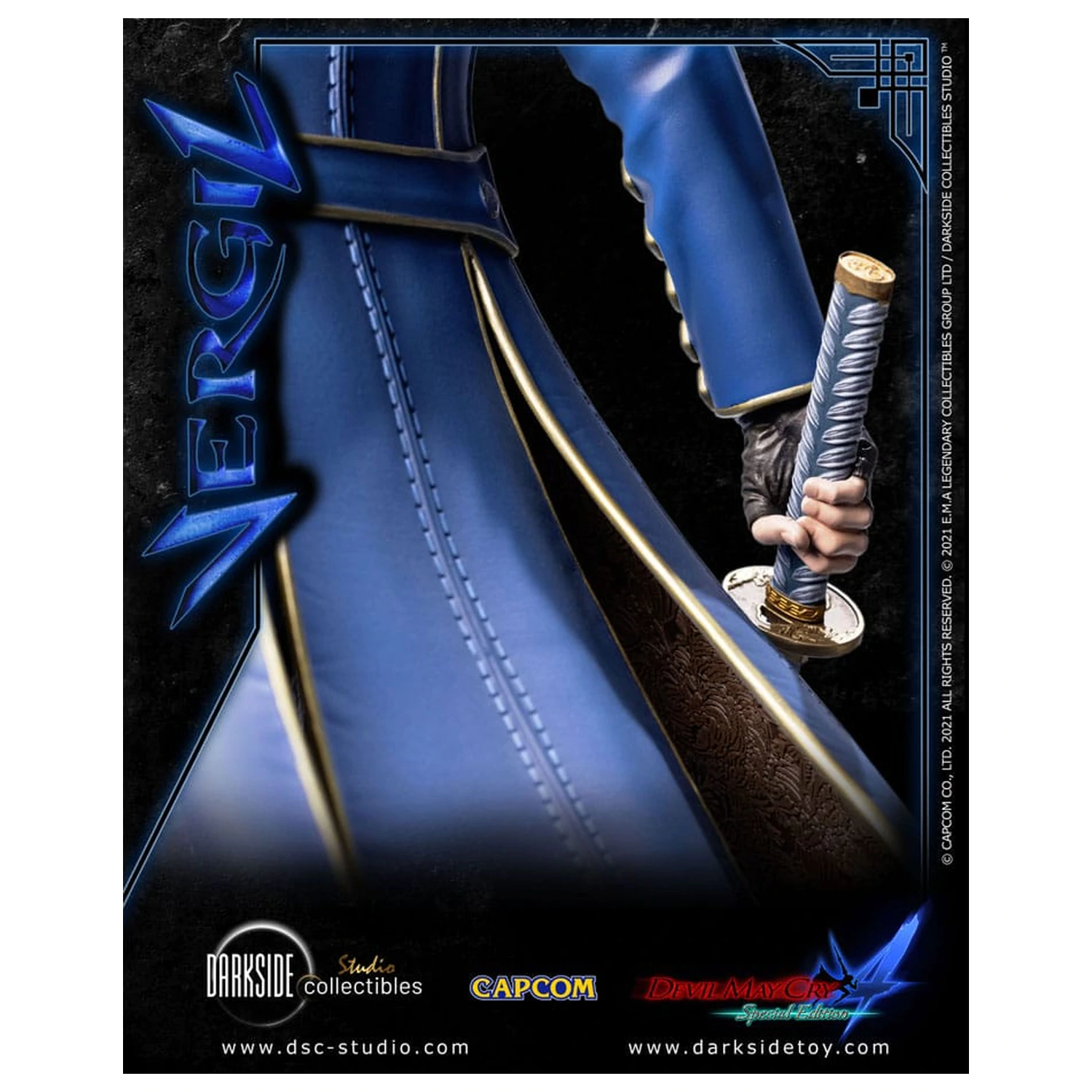 Devil May Cry 4 Premium Statue 1/4 Vergil 51 cm product photo