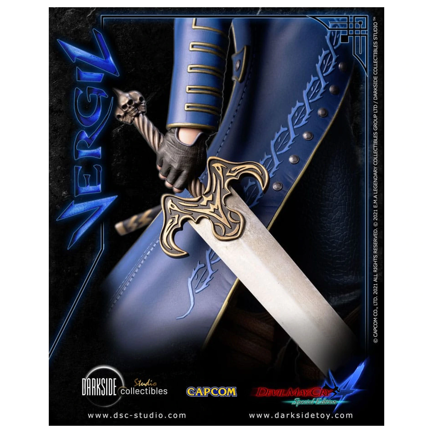 Devil May Cry 4 Premium Statue 1/4 Vergil 51 cm product photo