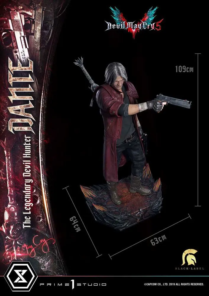 Devil May Cry 5 Statue 1/2 Dante Black Label 109 cm product photo