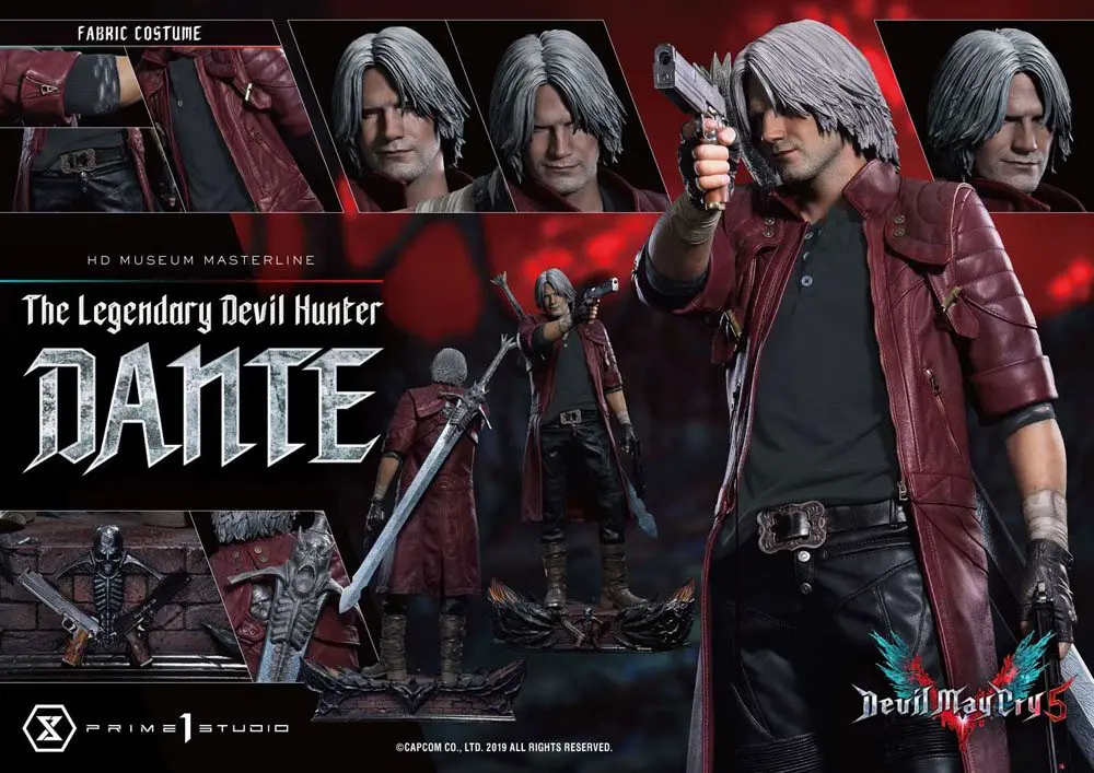 Devil May Cry 5 Statue 1/2 Dante 109 cm product photo
