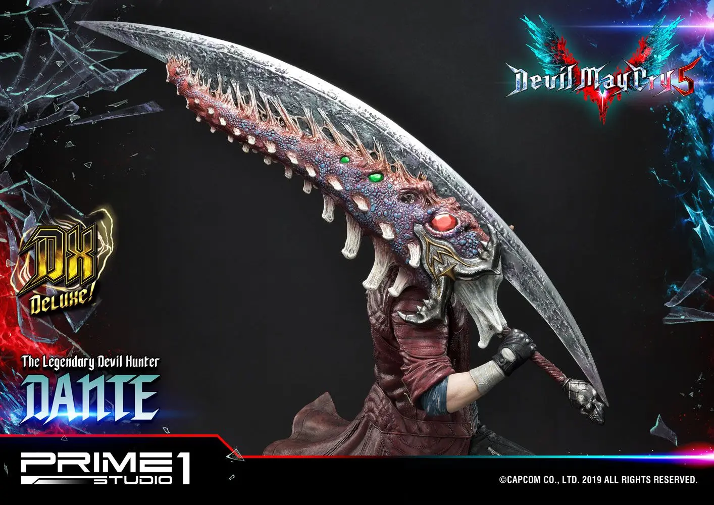 Devil May Cry 5 Statue 1/4 Dante Deluxe Ver. 74 cm product photo