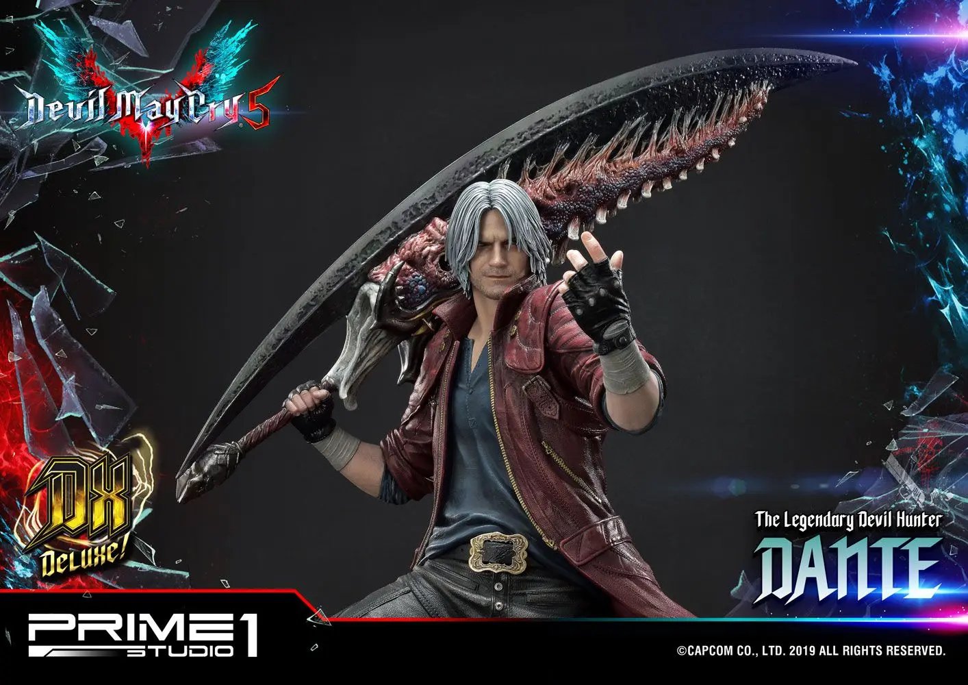 Devil May Cry 5 Statue 1/4 Dante Deluxe Ver. 74 cm product photo