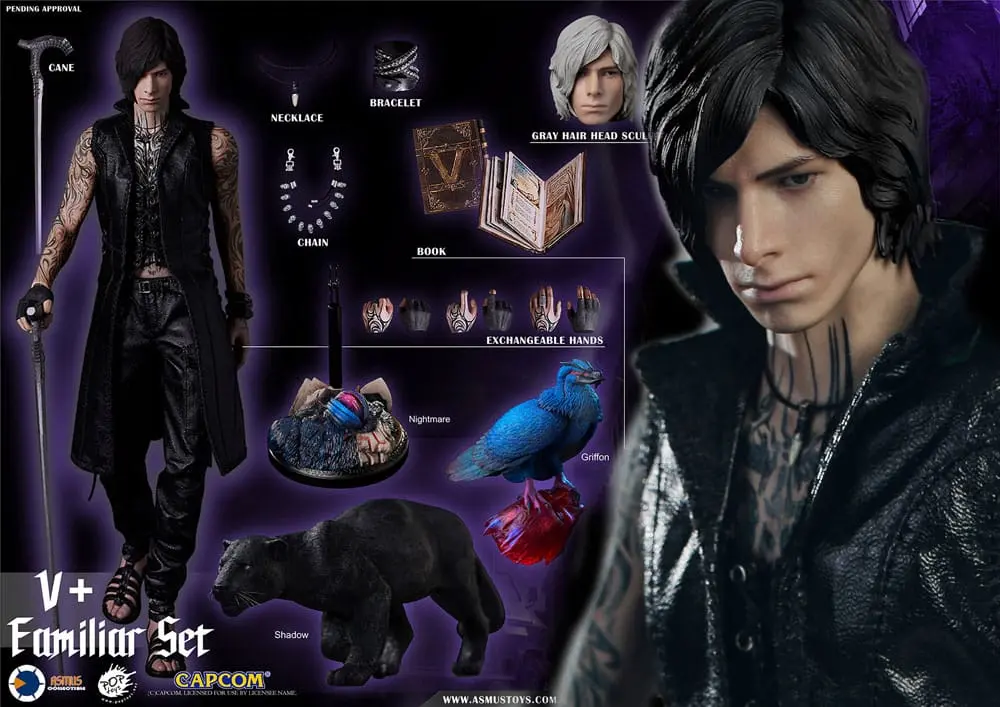 Devil May Cry 5 Action Figure 1/6 V (Luxury Edition) 31 cm product photo