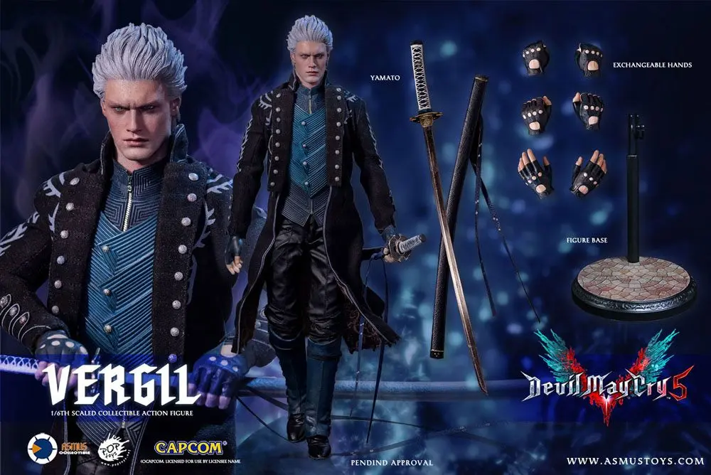 Devil May Cry 5 Action Figure 1/6 Vergil 31 cm product photo