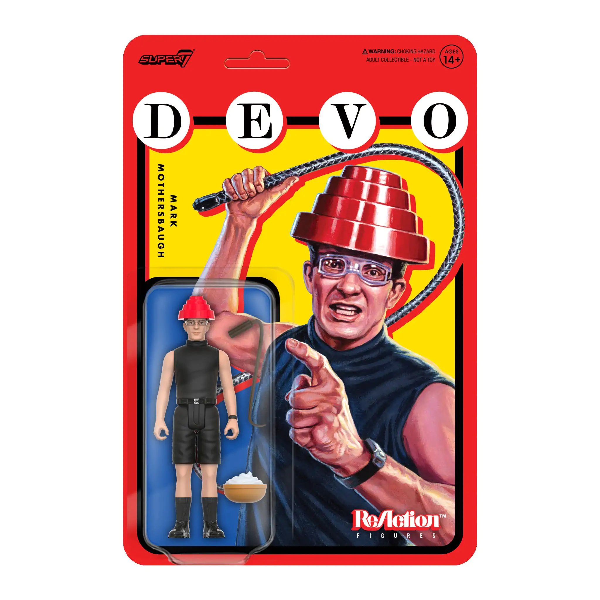 Devo  ReAction Action Figure Mark Mothersbaugh 10 cm product photo
