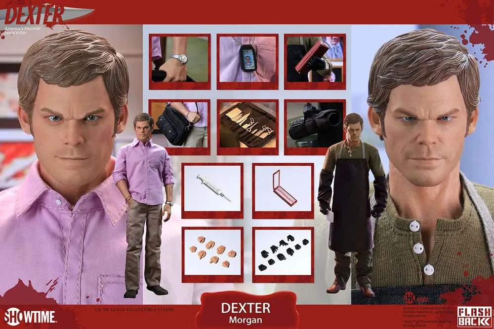 Dexter Action Figure 1/6 Dexter Morgan 30 cm termékfotó