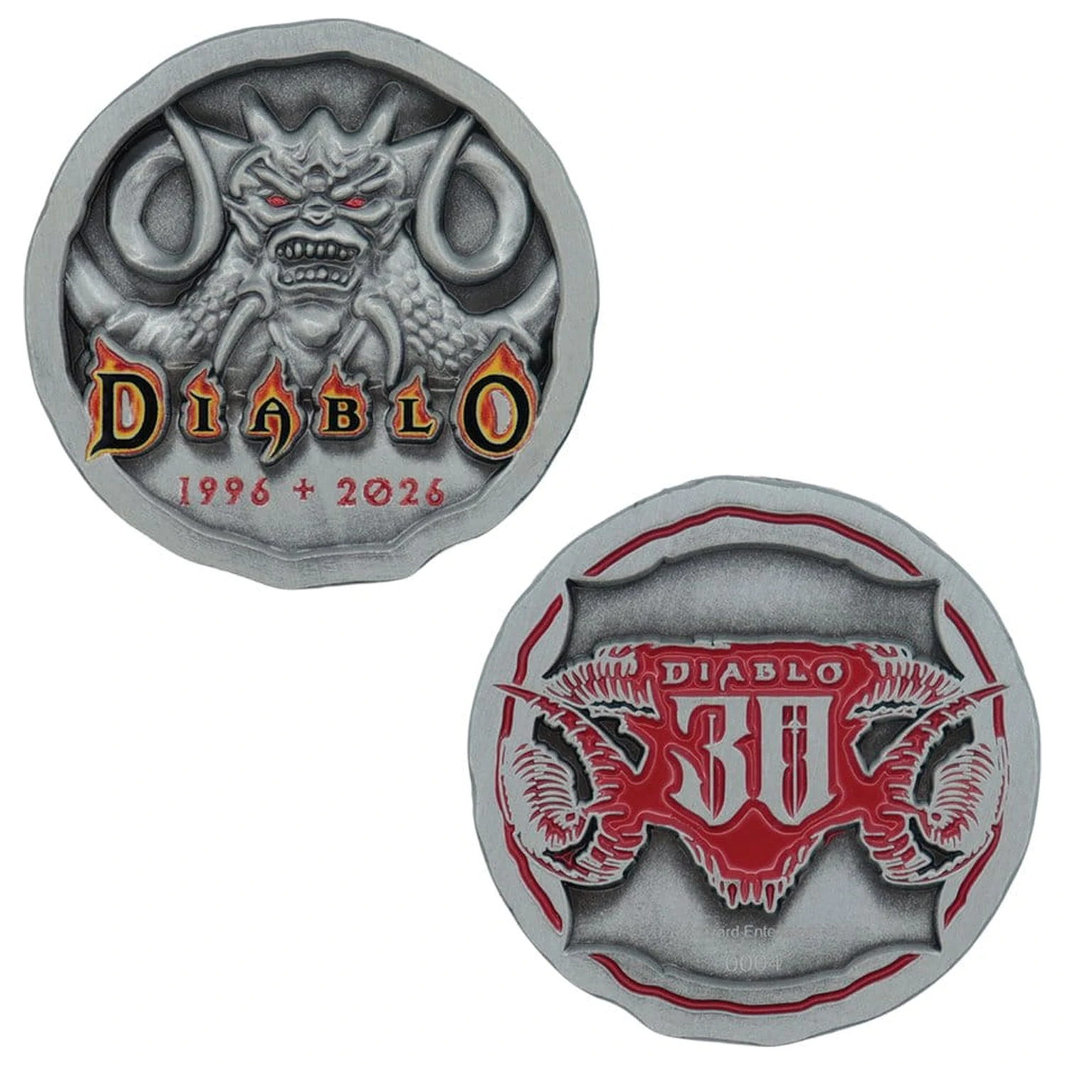 Diablo Collectable Coin 30th Anniversary Limited Edition product photo