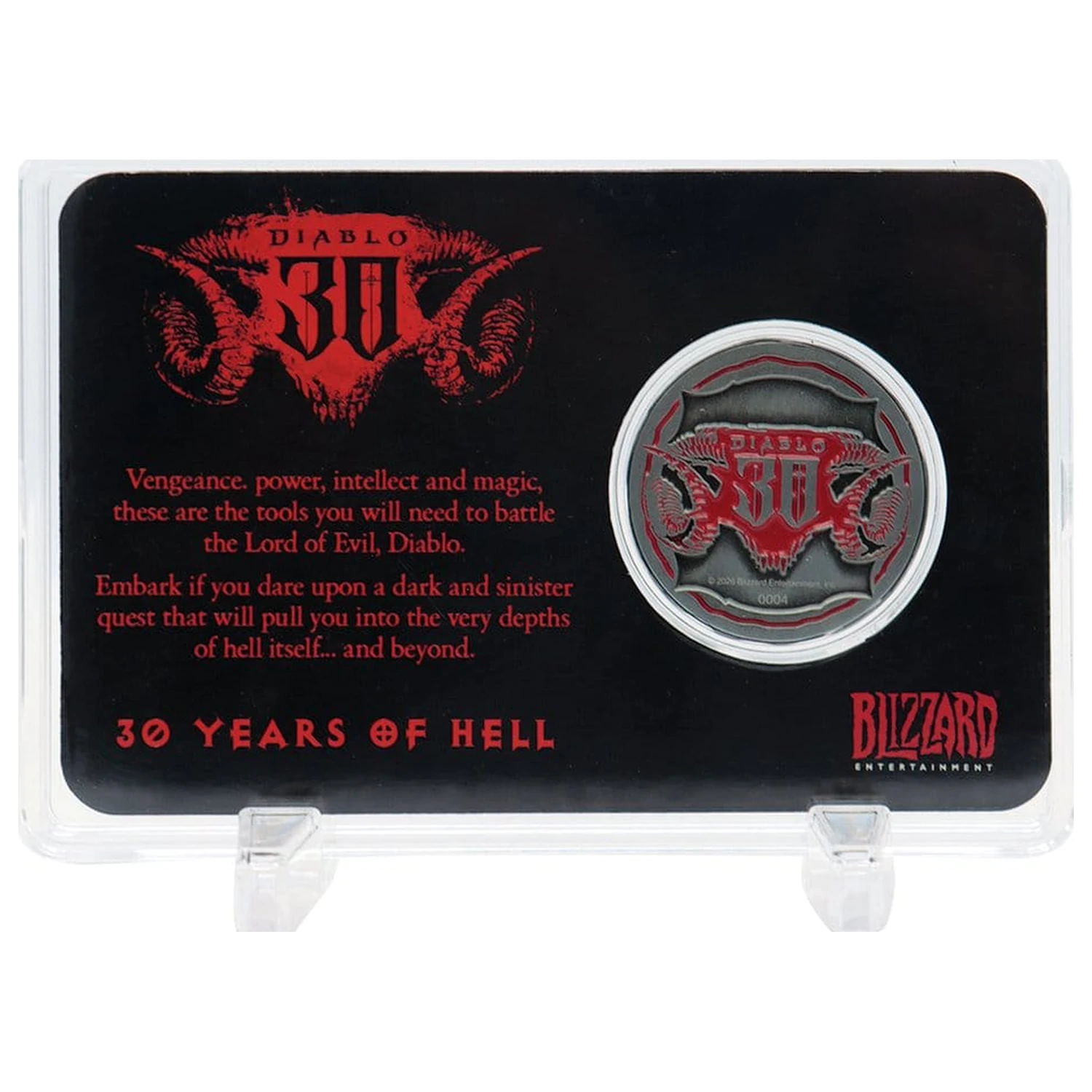 Diablo Collectable Coin 30th Anniversary Limited Edition product photo