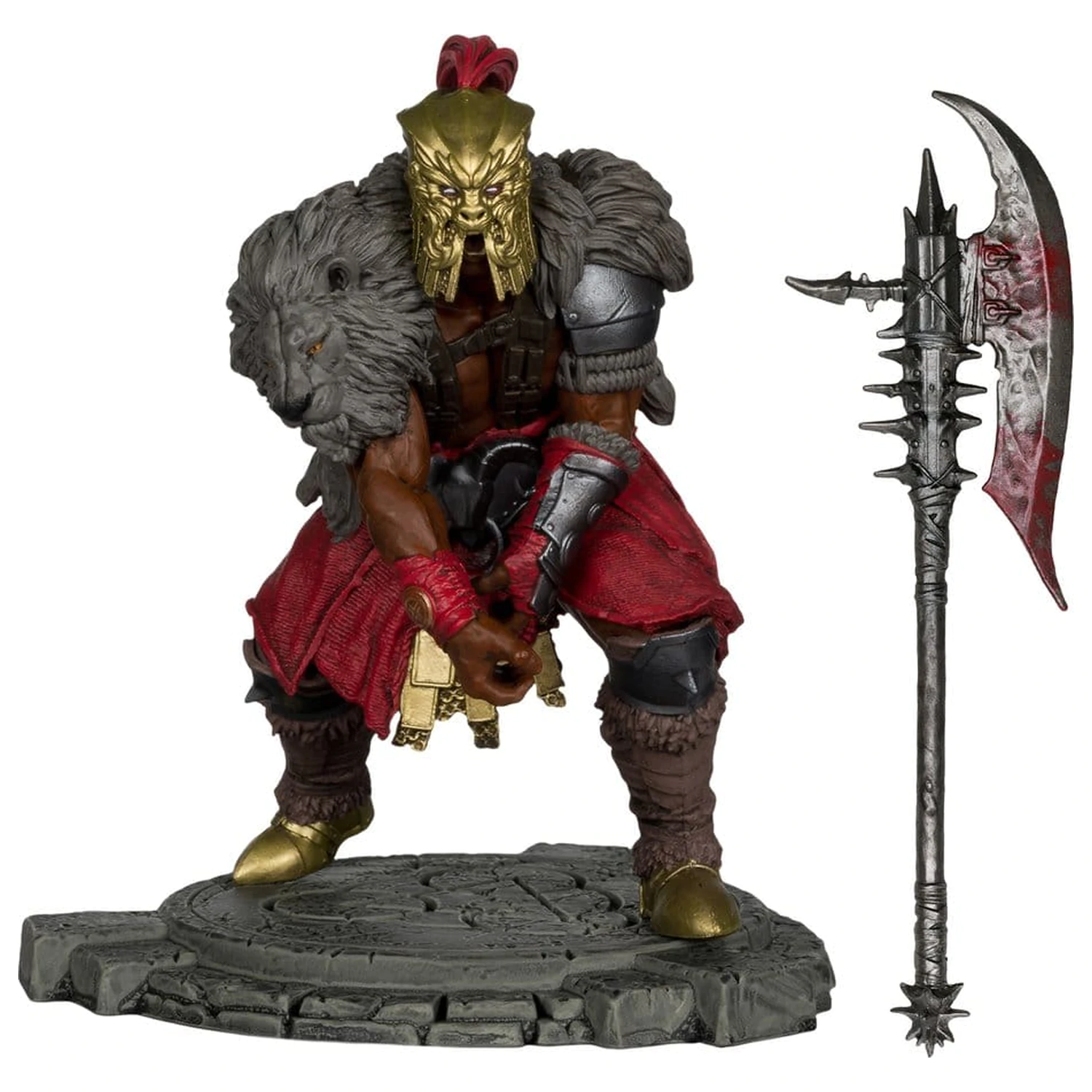 Diablo IV 1/12 Scale Limited Edition Posed Figure Barbarian 12 cm product photo