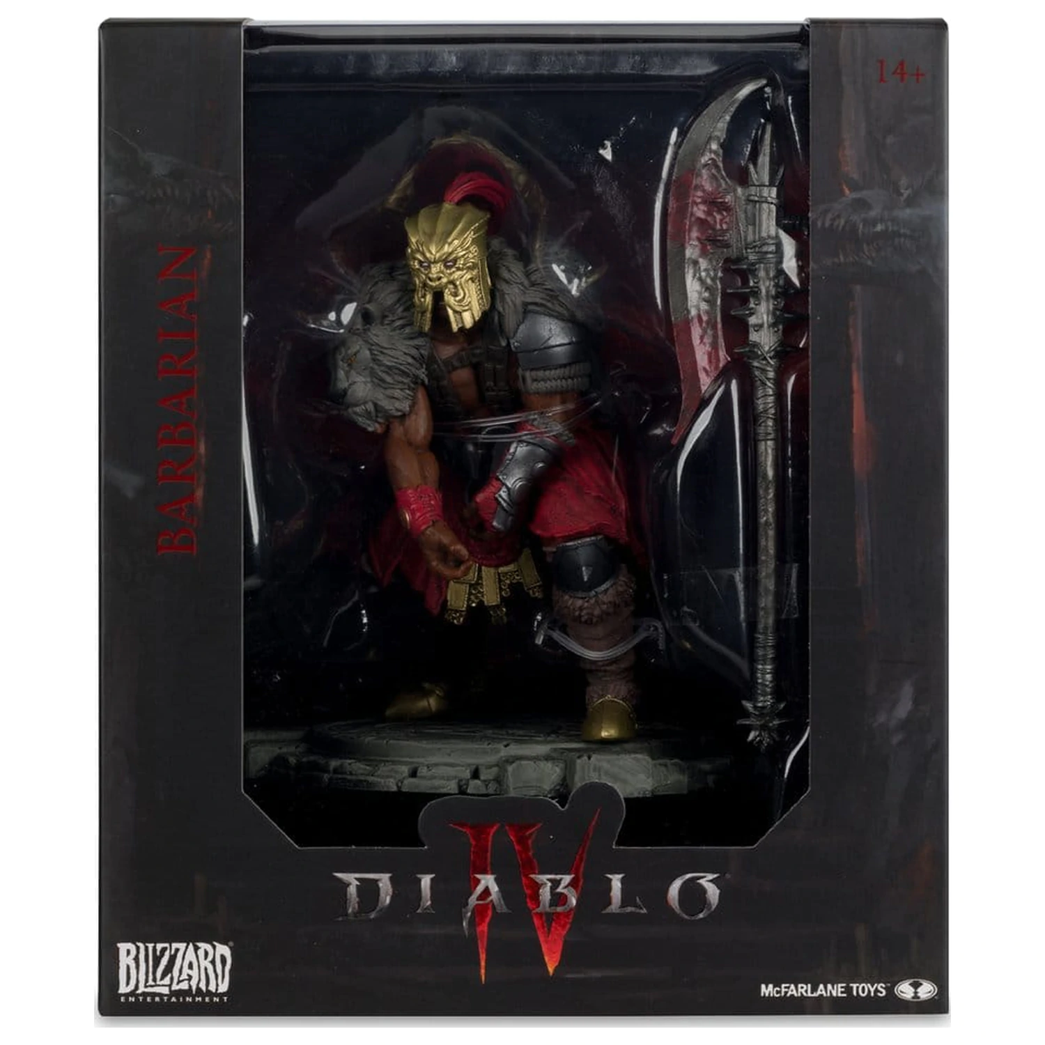 Diablo IV 1/12 Scale Limited Edition Posed Figure Barbarian 12 cm product photo