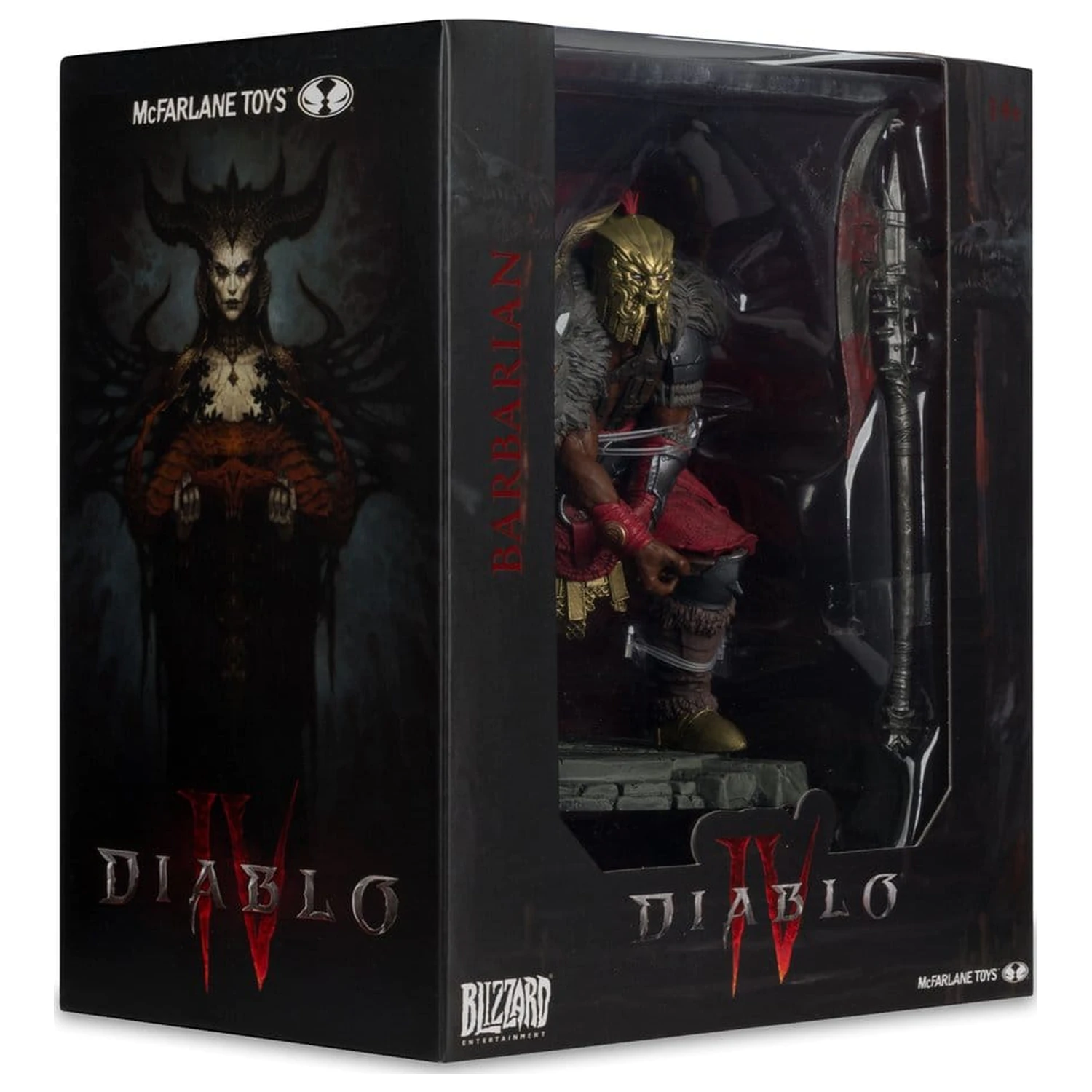 Diablo IV 1/12 Scale Limited Edition Posed Figure Barbarian 12 cm product photo