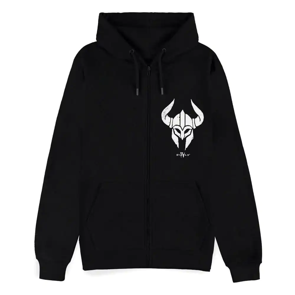 Diablo IV Zipper Hoodie Sweater Barbarian Sigil termékfotó