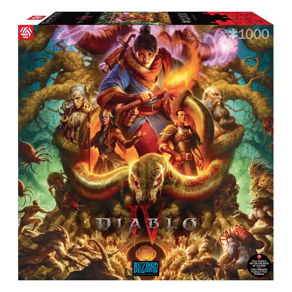 Diablo IV Gaming Puzzle Horadrim (1000 pieces) product photo
