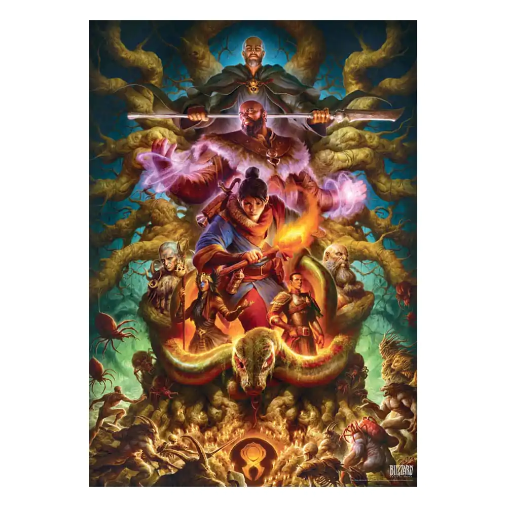 Diablo IV Gaming Puzzle Horadrim (1000 pieces) product photo