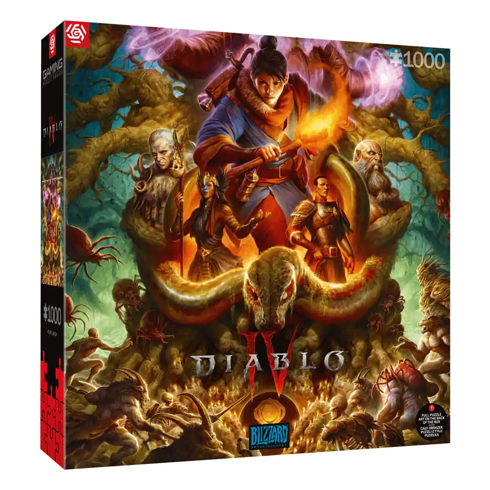 Diablo IV Gaming Puzzle Horadrim (1000 pieces) product photo