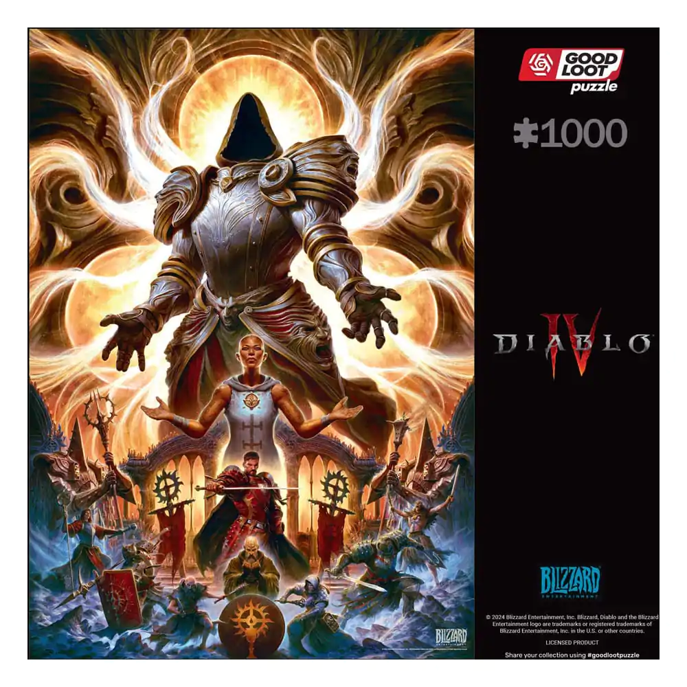 Diablo IV Gaming Puzzle Inarius The Father (1000 pieces) product photo