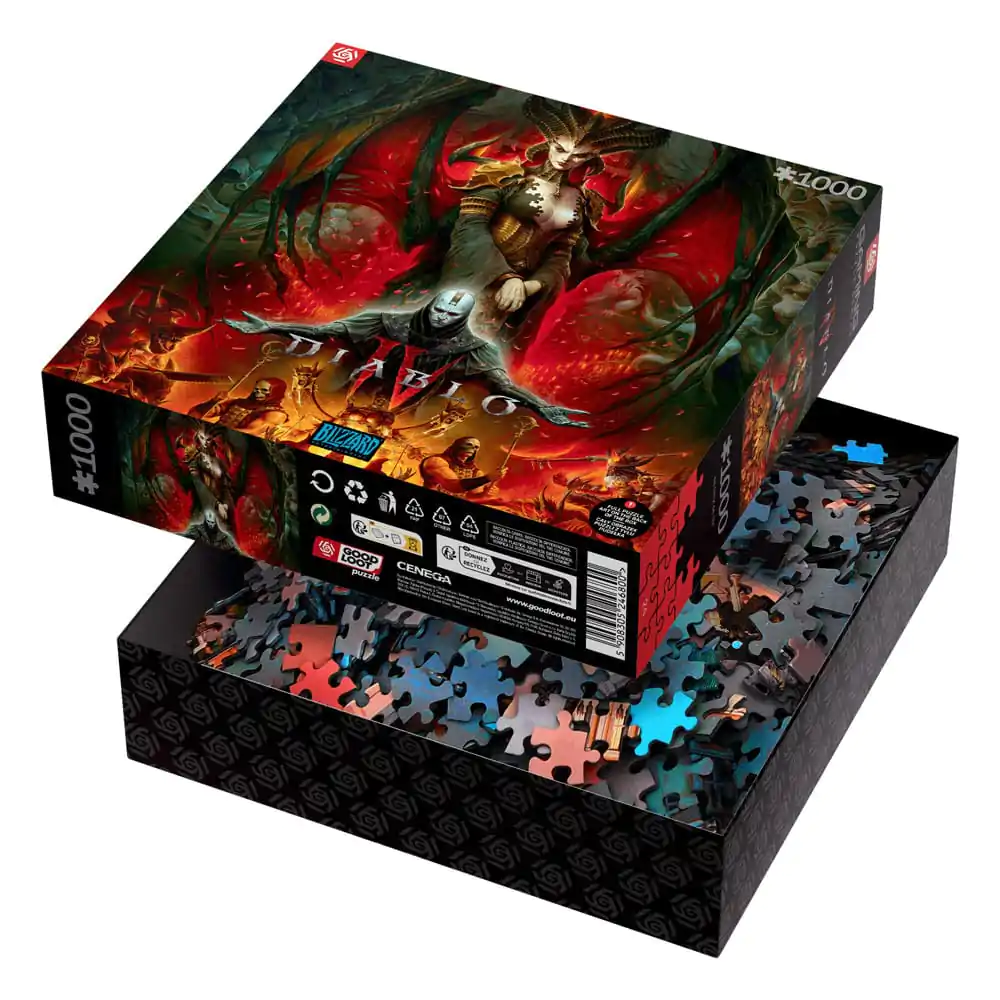 Diablo IV Gaming Puzzle Lilith Composition (1000 pieces) product photo