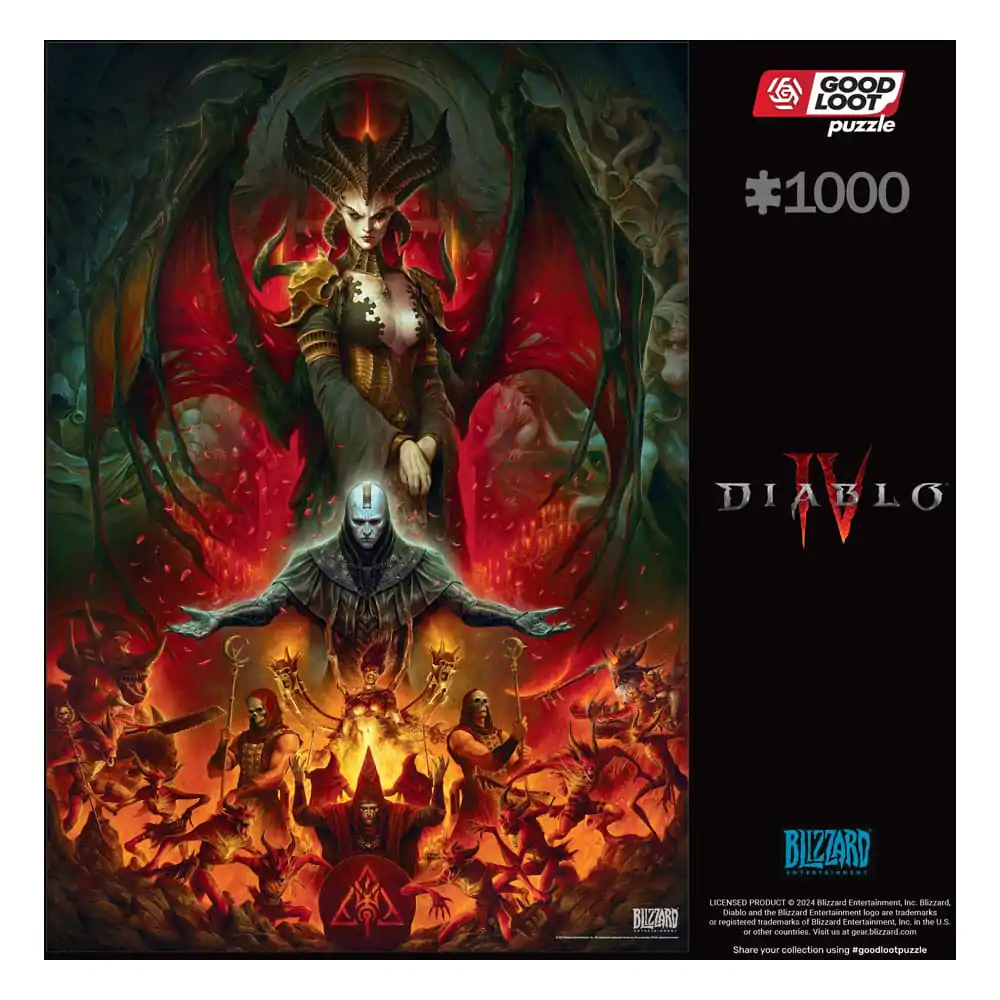 Diablo IV Gaming Puzzle Lilith Composition (1000 pieces) product photo