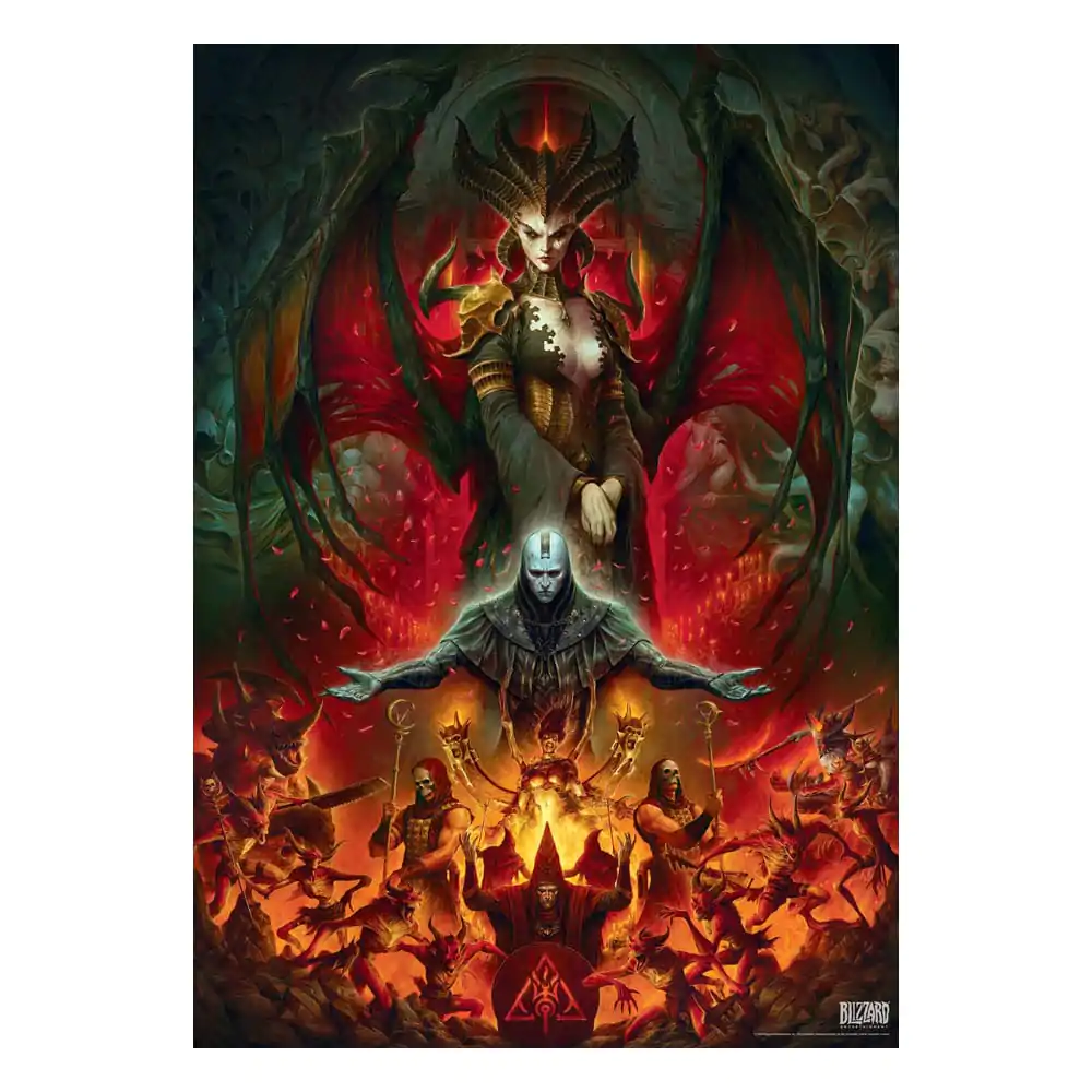 Diablo IV Gaming Puzzle Lilith Composition (1000 pieces) product photo