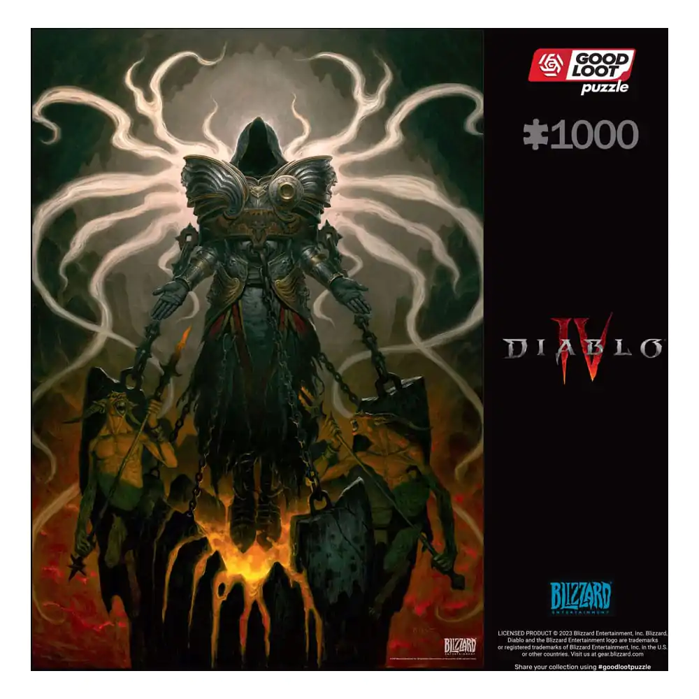 Diablo IV Gaming Puzzle Inarius (1000 pieces) product photo