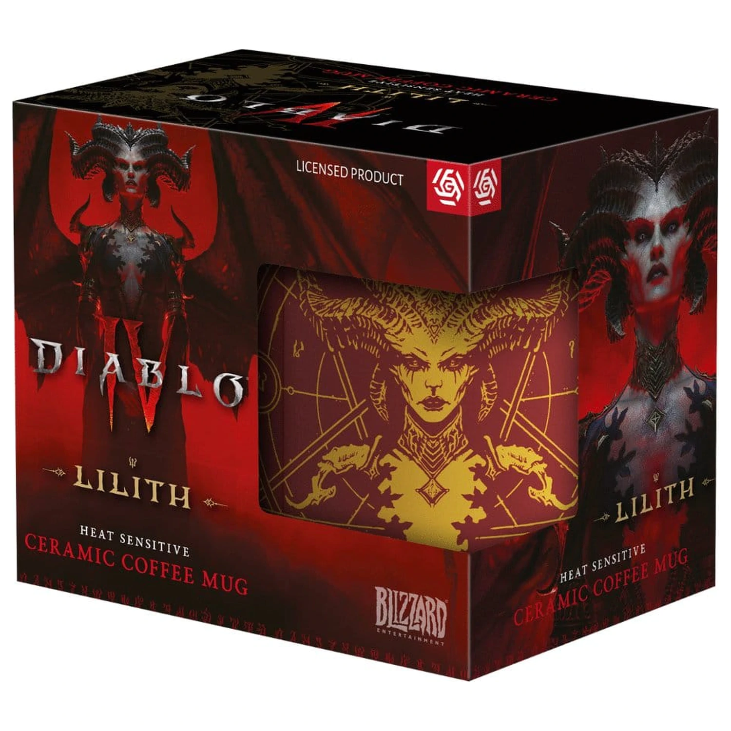 Diablo IV Heat Change Mug Lilith's Blood product photo