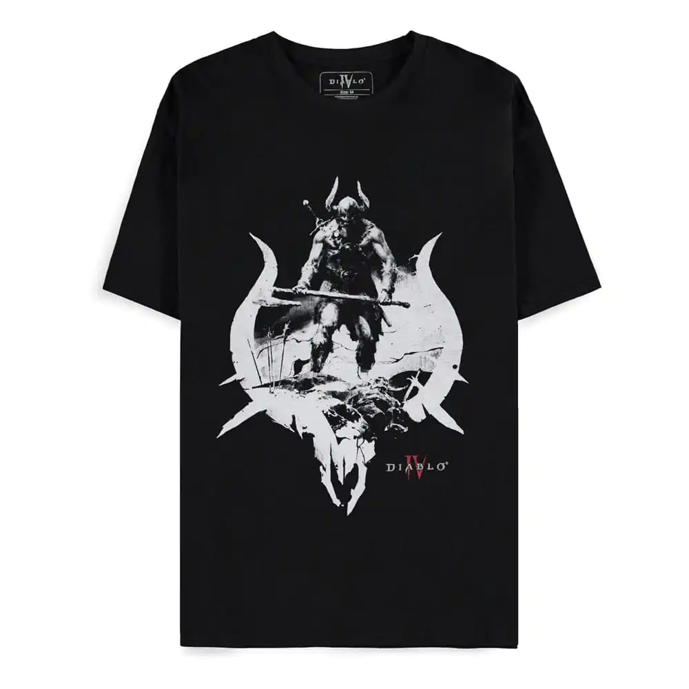 Diablo IV T-Shirt Barbarian Sigil product photo