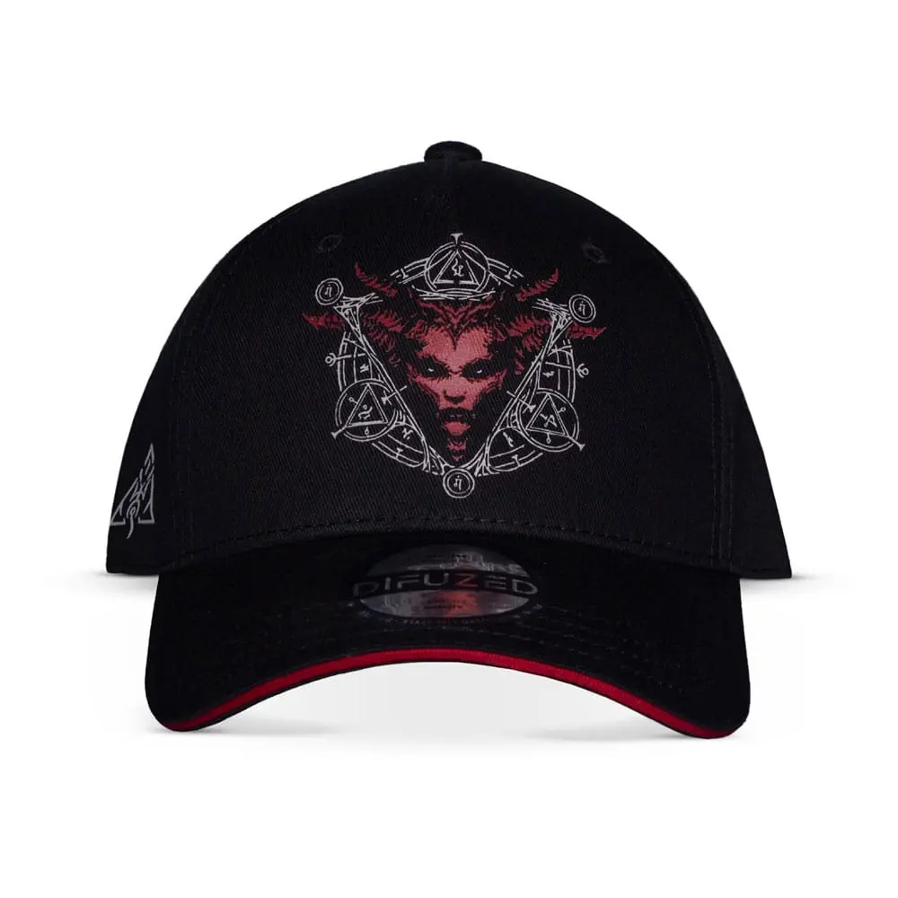Diablo IV Curved Bill Cap Seal of Lilith product photo