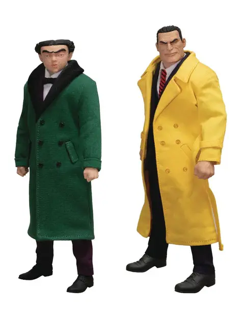 Dick Tracy Action Figures 1/12 Dick Tracy vs Flattop Box Set 17 cm product photo