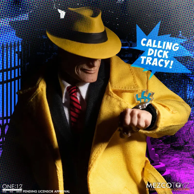 Dick Tracy Action Figures 1/12 Dick Tracy vs Flattop Box Set 17 cm product photo