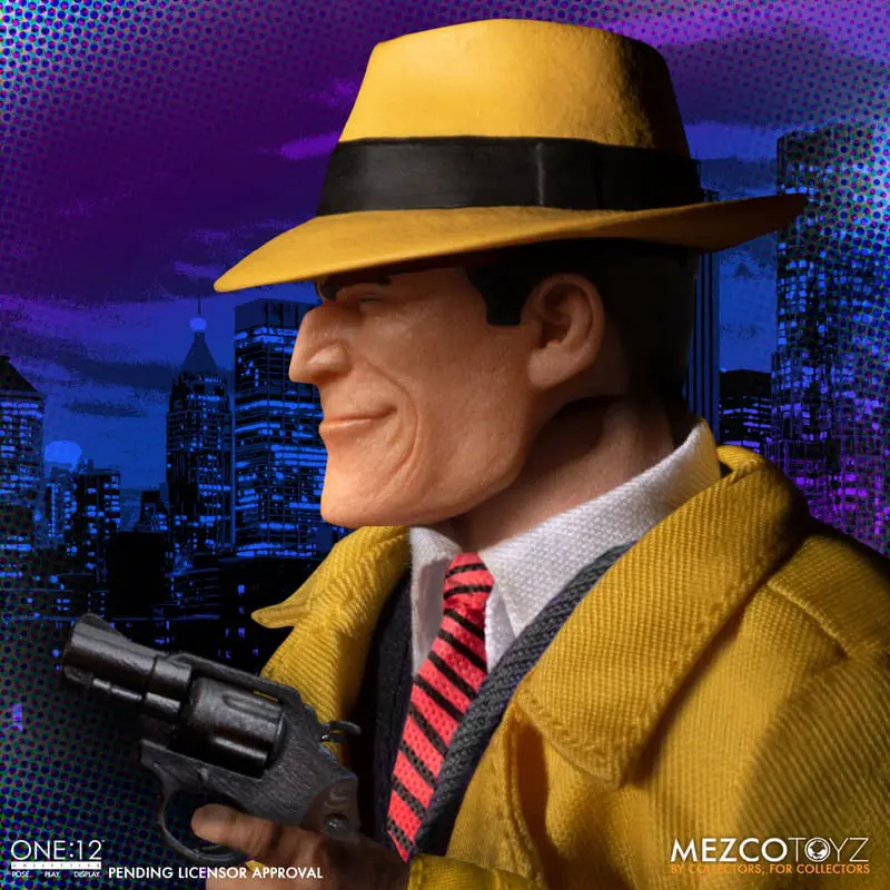 Dick Tracy Action Figures 1/12 Dick Tracy vs Flattop Box Set 17 cm product photo