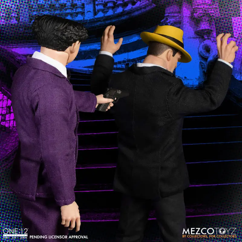 Dick Tracy Action Figures 1/12 Dick Tracy vs Flattop Box Set 17 cm product photo