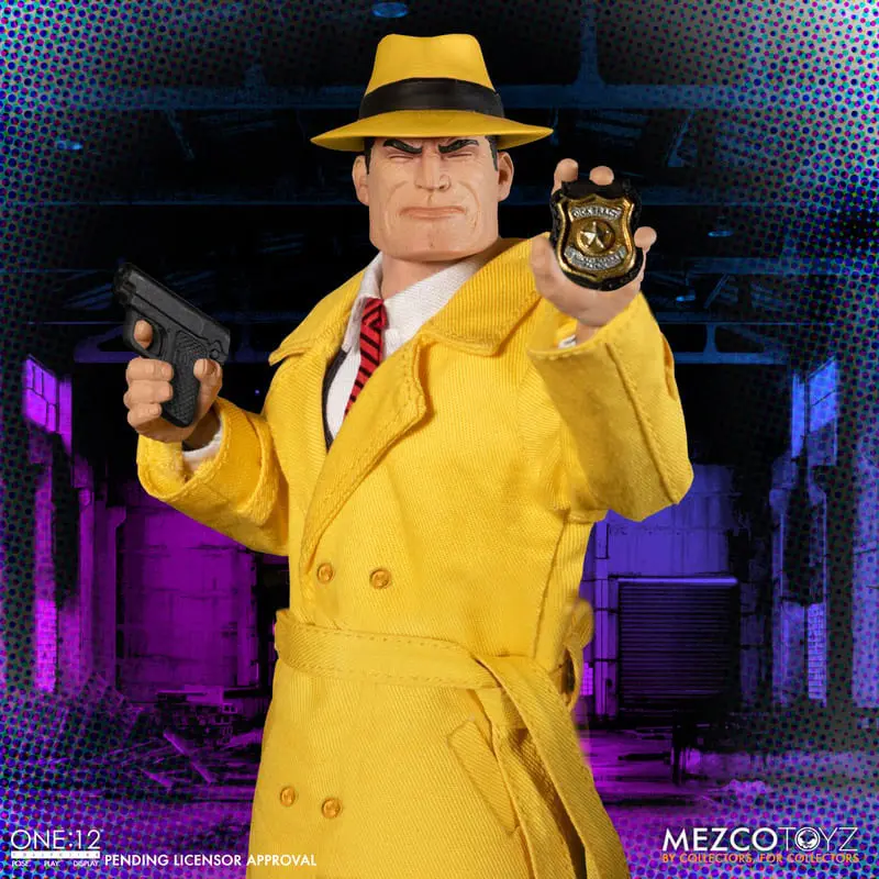 Dick Tracy Action Figures 1/12 Dick Tracy vs Flattop Box Set 17 cm product photo