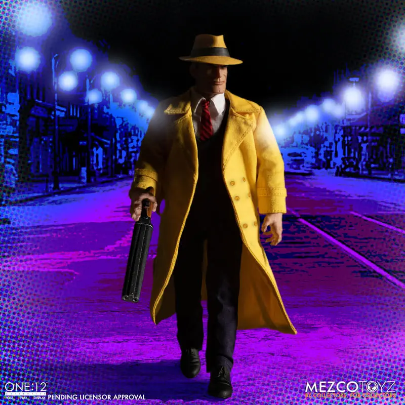 Dick Tracy Action Figures 1/12 Dick Tracy vs Flattop Box Set 17 cm product photo