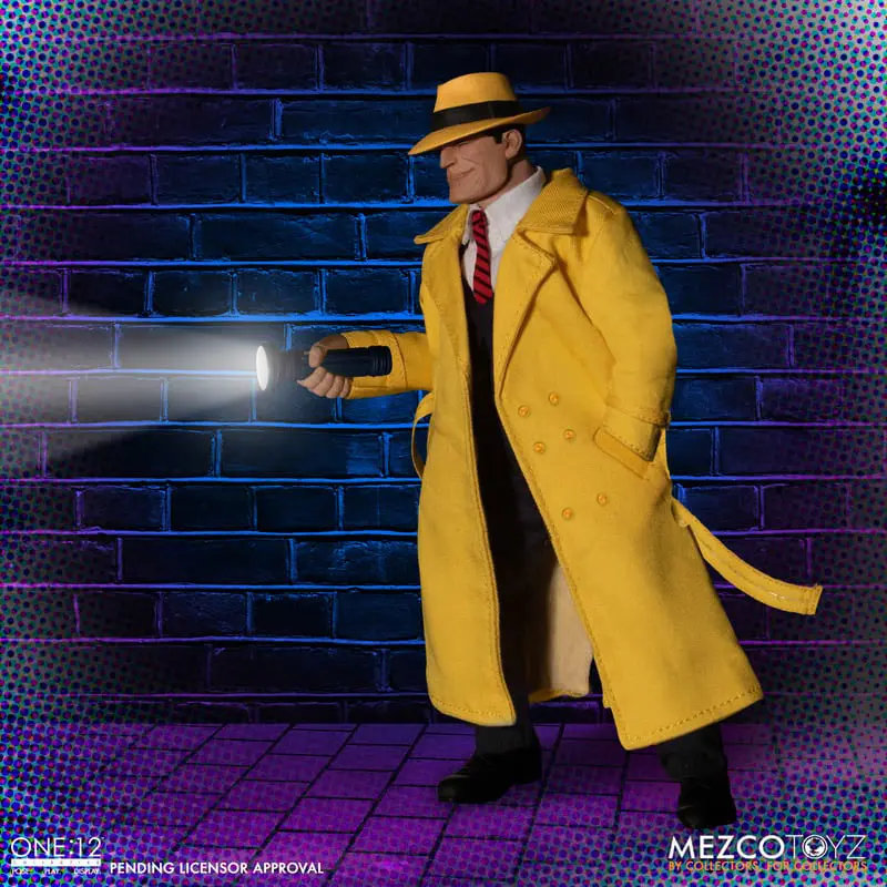 Dick Tracy Action Figures 1/12 Dick Tracy vs Flattop Box Set 17 cm product photo