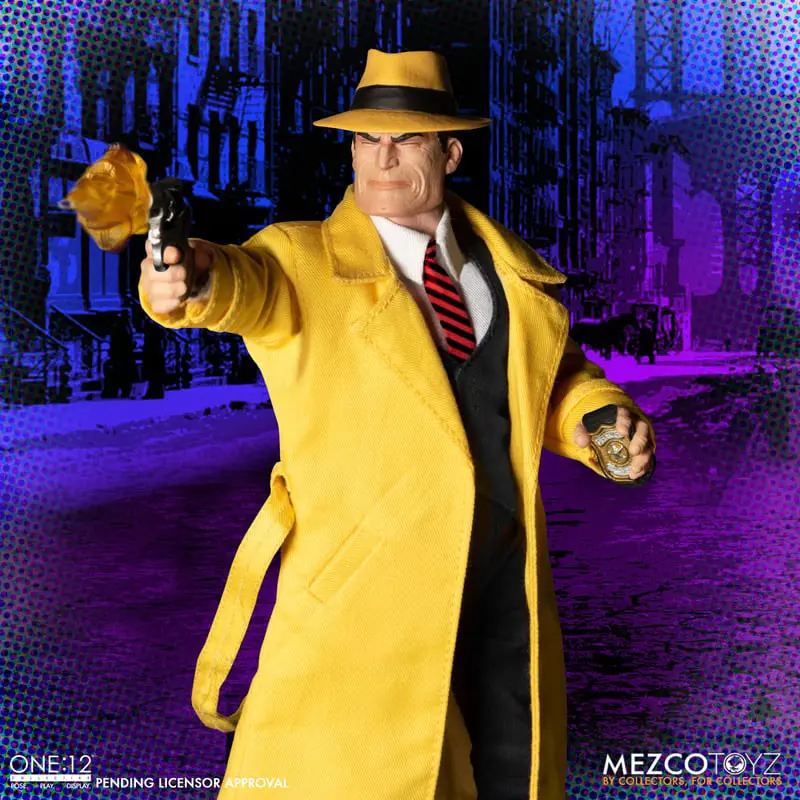 Dick Tracy Action Figures 1/12 Dick Tracy vs Flattop Box Set 17 cm product photo