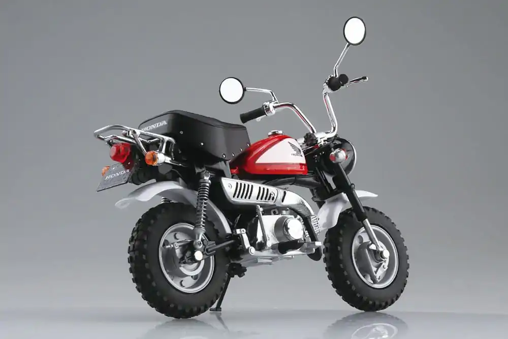 Diecast Bike Series Statue 1/12 Honda Monkey Limited Fighting Red 11 cm product photo
