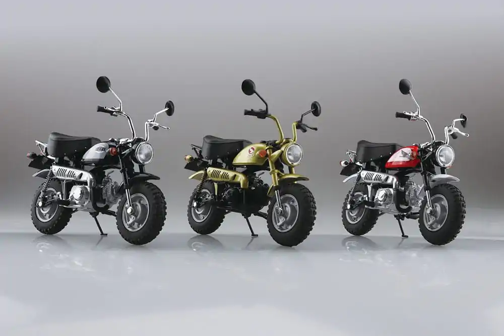 Diecast Bike Series Statue 1/12 Honda Monkey Limited Fighting Red 11 cm product photo