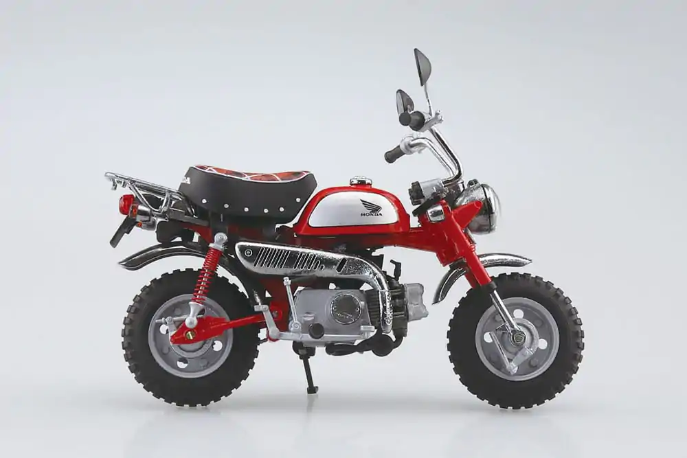 Diecast Bike Series Statue 1/12 Honda Monkey Limited Monza Red 11 cm product photo