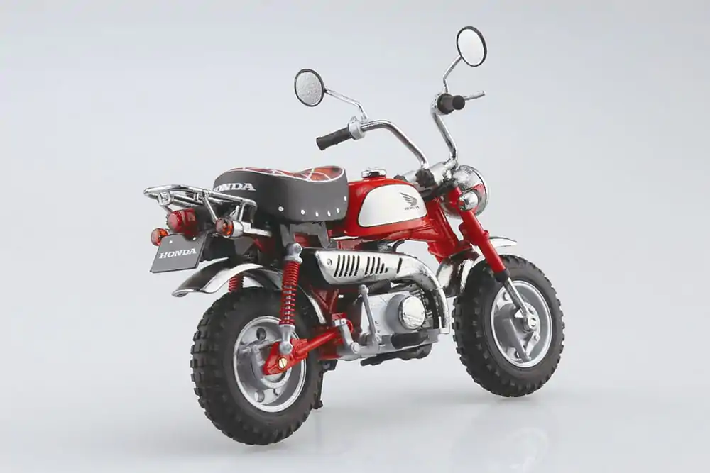 Diecast Bike Series Statue 1/12 Honda Monkey Limited Monza Red 11 cm product photo
