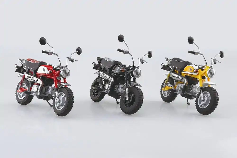 Diecast Bike Series Statue 1/12 Honda Monkey Plasma Yellow 11 cm product photo