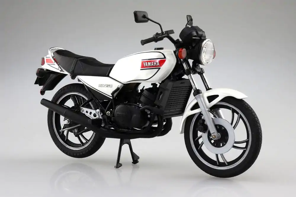 Diecast Bike Series Statue 1/12 Yamaha RZ250 New Pearl White 17 cm product photo