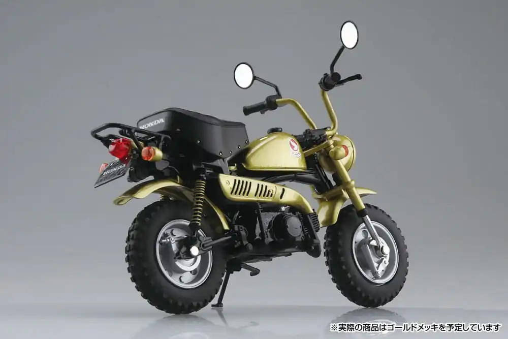 Diecast Bike Series Statue Honda Monkey Limited Monkey Gold 11 cm product photo