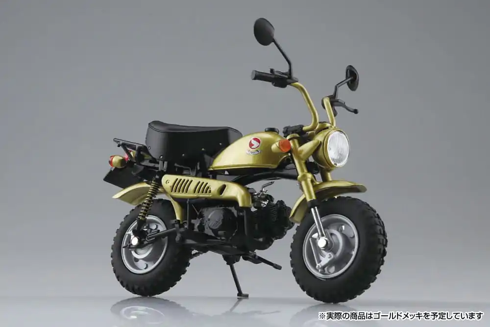 Diecast Bike Series Statue Honda Monkey Limited Monkey Gold 11 cm product photo