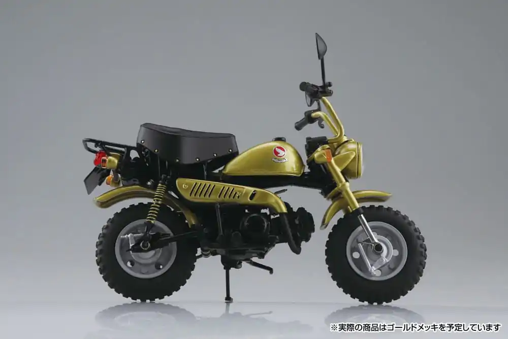 Diecast Bike Series Statue Honda Monkey Limited Monkey Gold 11 cm product photo