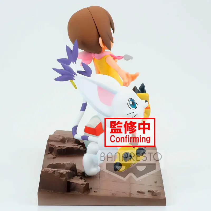 Digimon Adventure Adventure Archives Hikari and Tailmon figure 12cm termékfotó