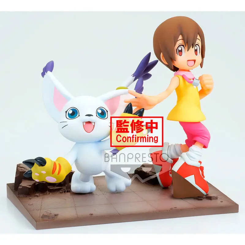 Digimon Adventure Adventure Archives Hikari and Tailmon figure 12cm termékfotó