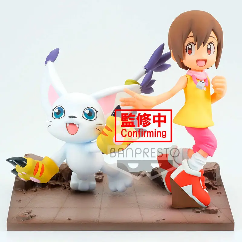 Digimon Adventure Adventure Archives Hikari and Tailmon figure 12cm termékfotó