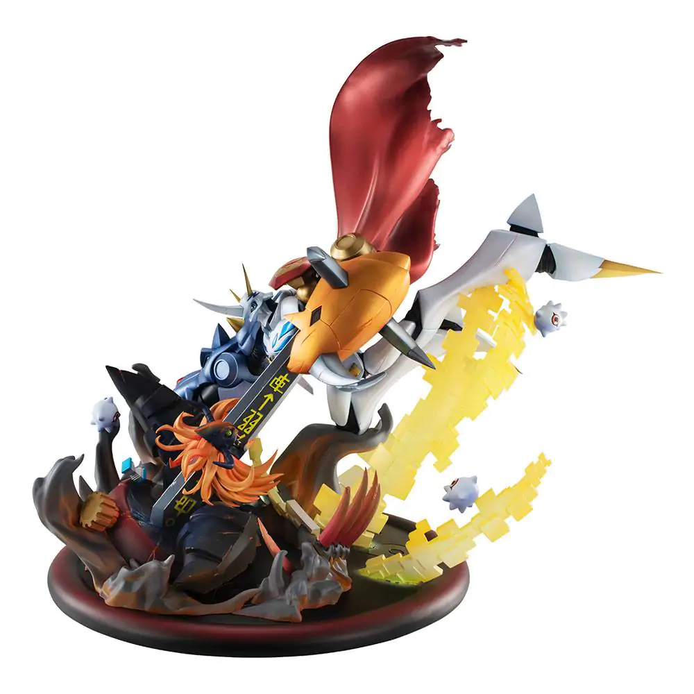 Digimon Adventure: Children's War Game! VS Series PVC Statue Omegamon vs Diabolomon 34 cm termékfotó